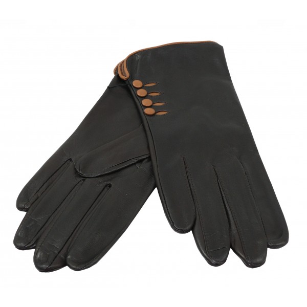 Gants cuir agneau-100% soie-21298SN – Glove Story