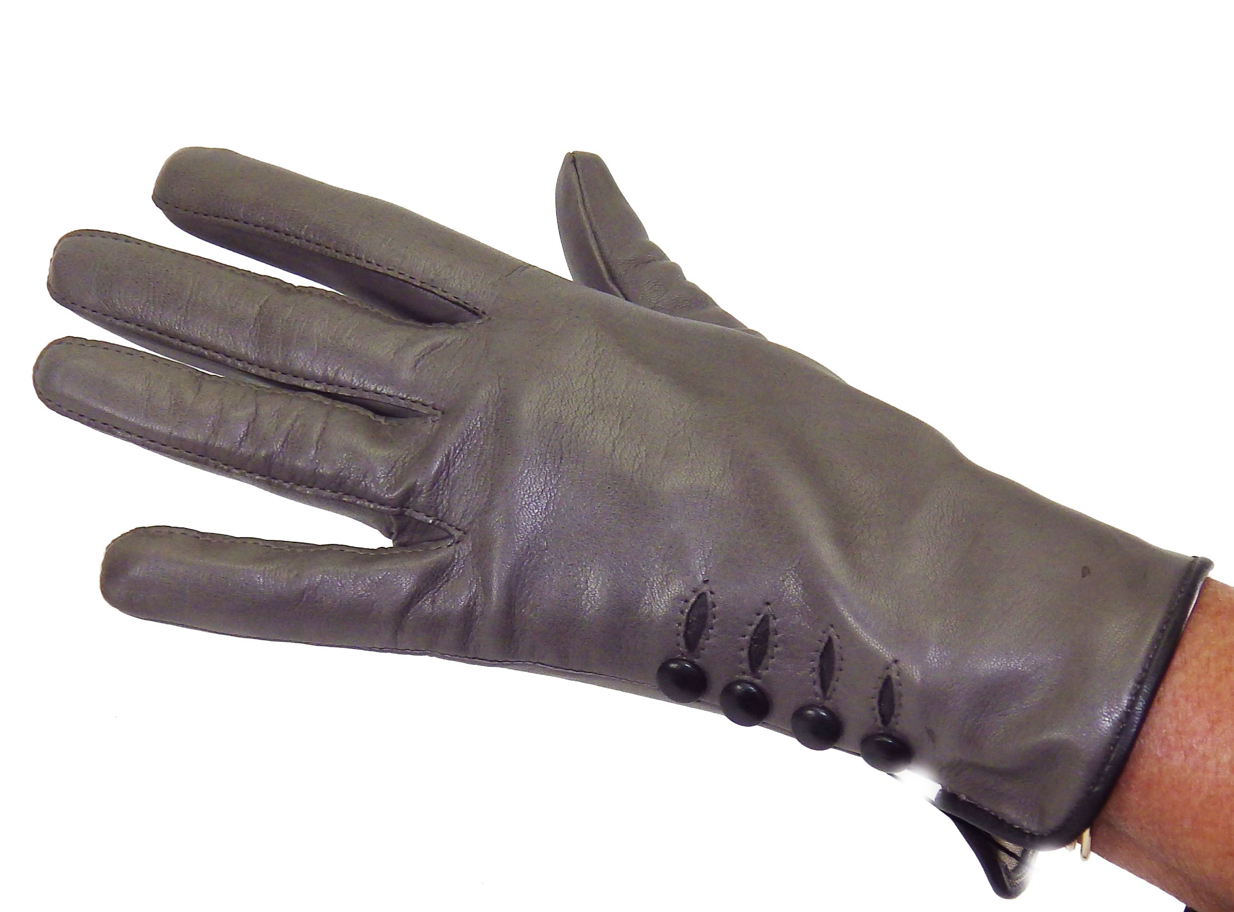 Gants de Conduite Femme Cuir Noir Glove Story - Tous Les Gants