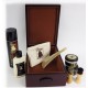 Coffret cireur en bois de rose marron FAMACO 