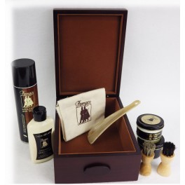 Coffret cireur en bois de rose marron FAMACO 